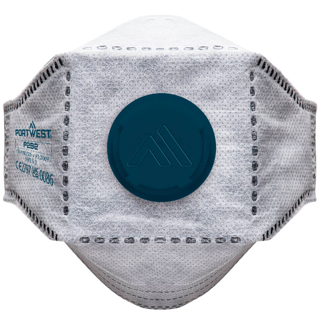 Portwest P292 EAGLE FFP2 Opvouwbaar Koolstofademmasker met ventiel (verpakking van 10)