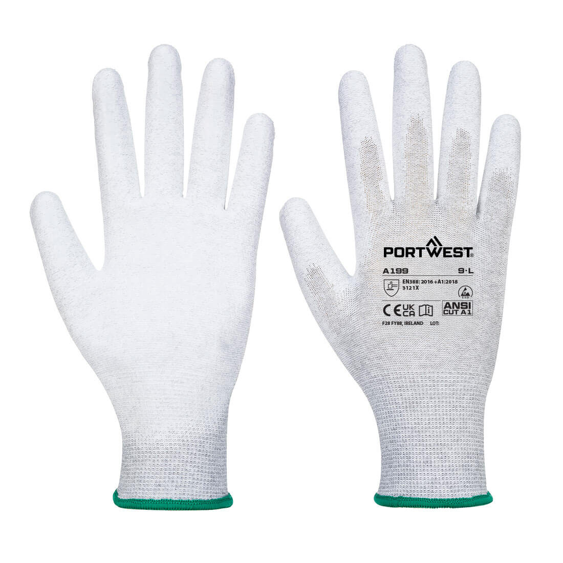 Portwest AB199 ESD 13 PU Palm Essential Multipack (Pk12)