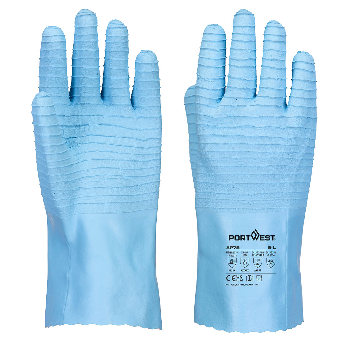 Portwest AP75 FD Chemical B latex handschoen