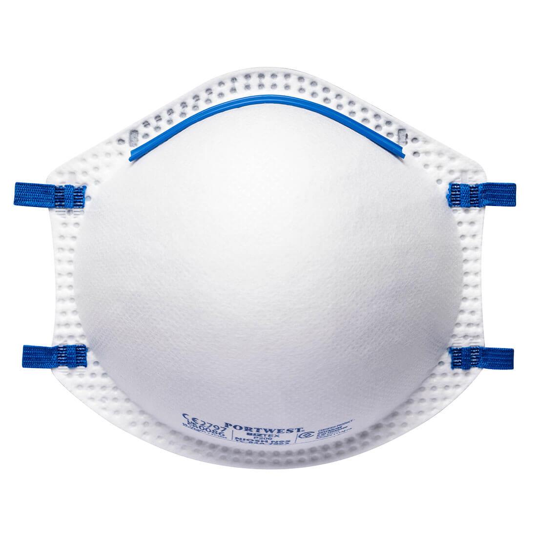 Portwest P200 FFP2-ademmasker (verpakking van 20 stuks)