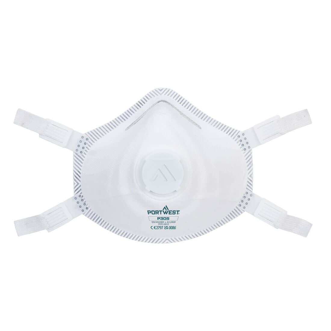Portwest P305 FFP3 Premium Dolomiet-ademmasker (verpakking van 5)