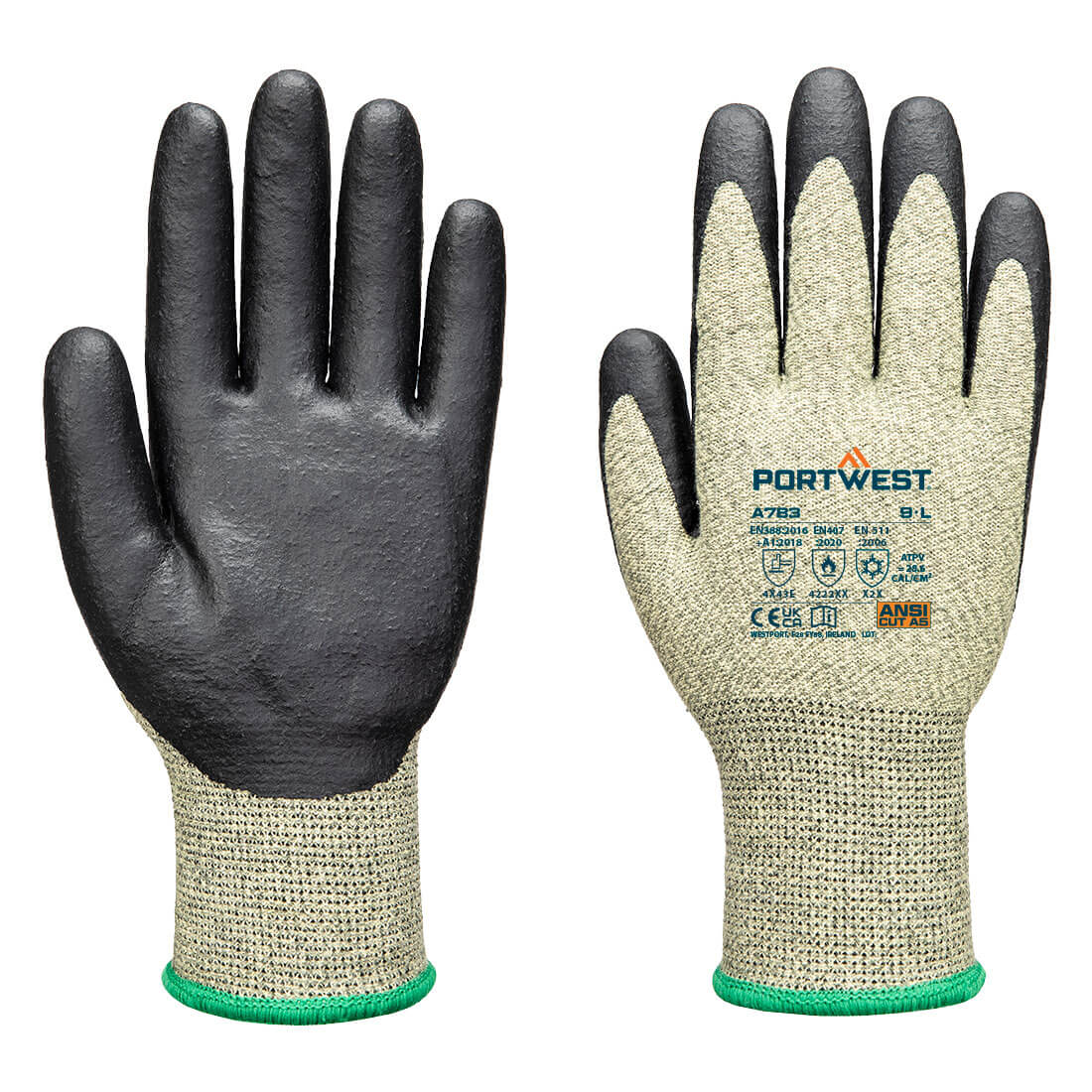 Portwest A783 FR Arc Cut F13 Level 3 handschoen
