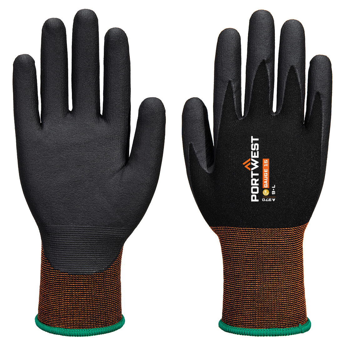 Portwest A370 GP Grip 15 Nitril Microfoam Handschoen