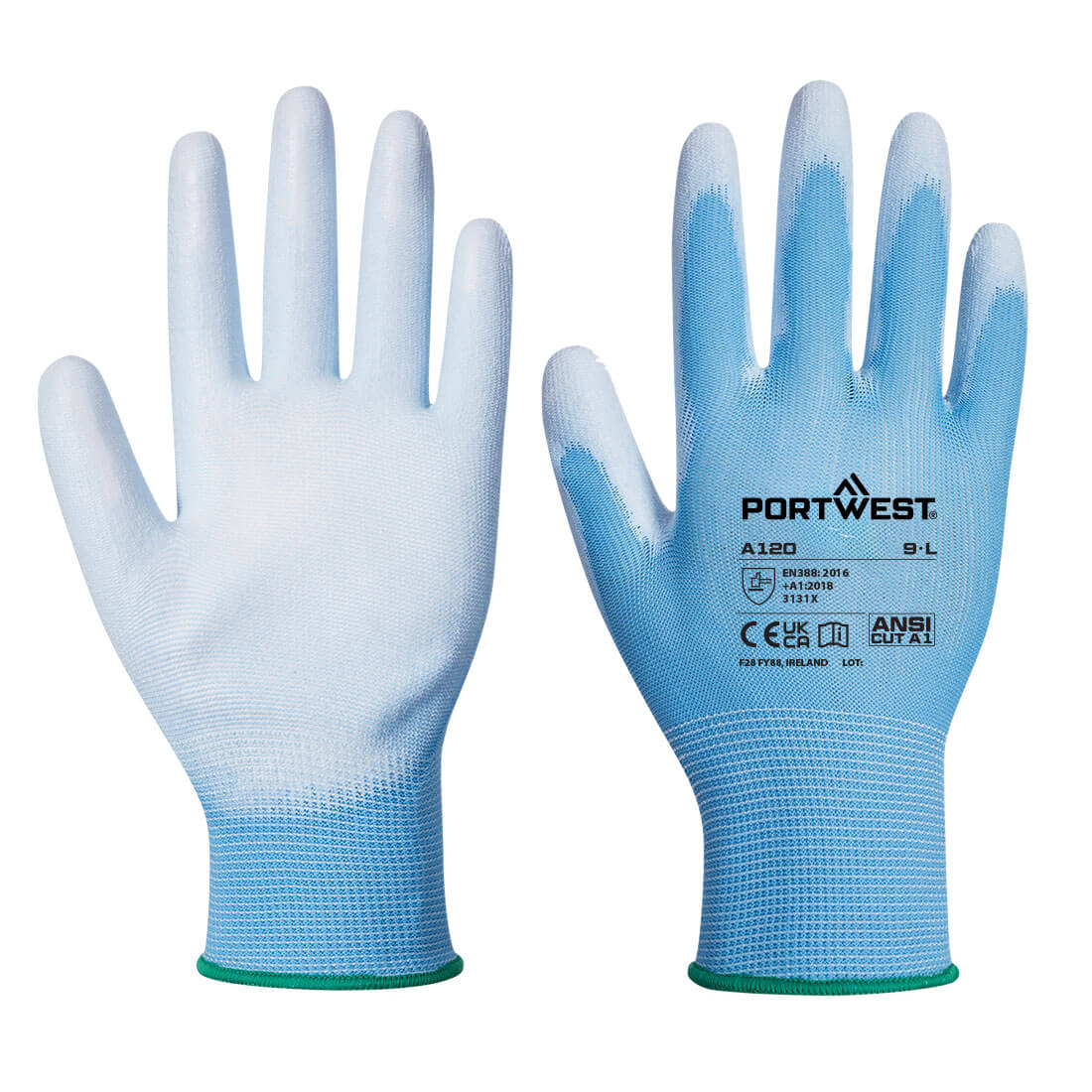 Portwest A120 Grip 13 PU-handpalmhandschoen