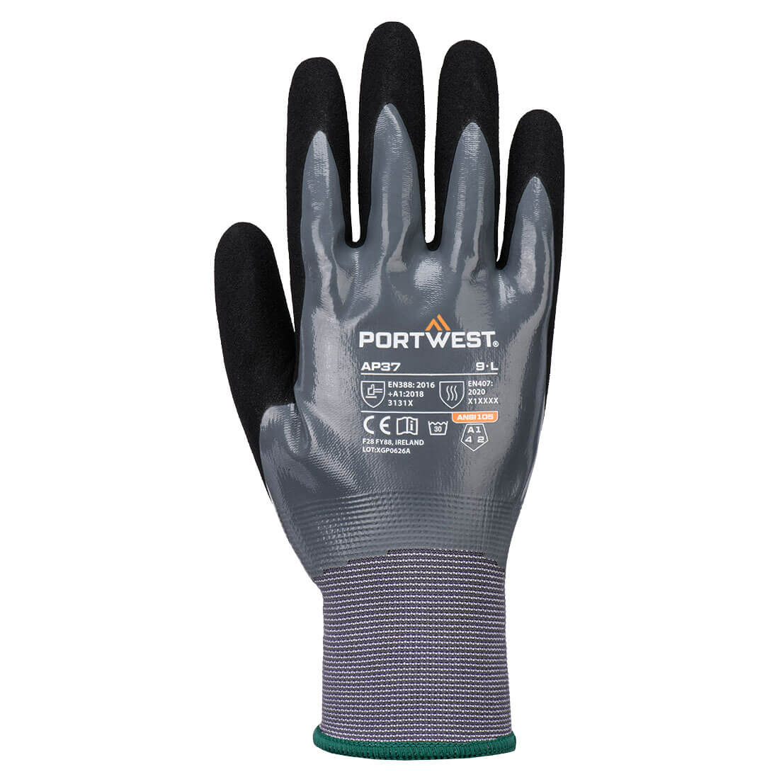 Portwest AP37 Grip 15 touchscreenhandschoen van nitrilschuim