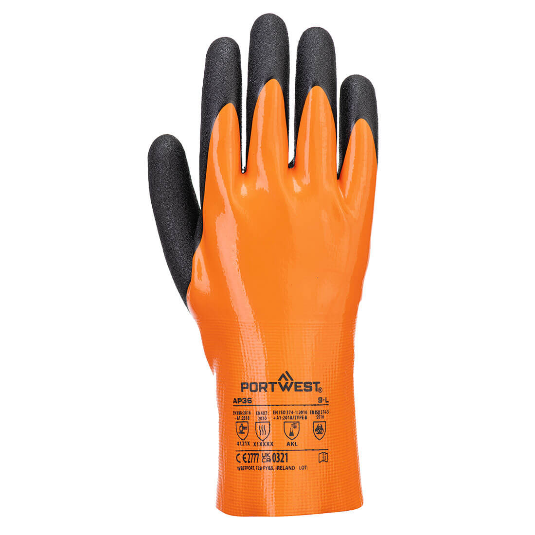 Portwest AP36 Grip 18 Nitril Dubbele Handschoen