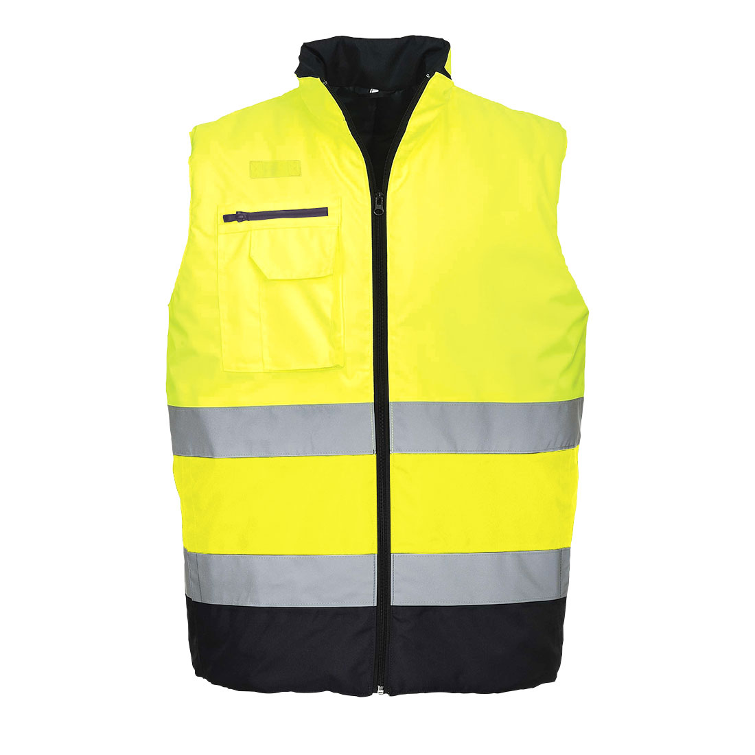 Portwest S267 Hi-Vis Contrast Bodywarmer