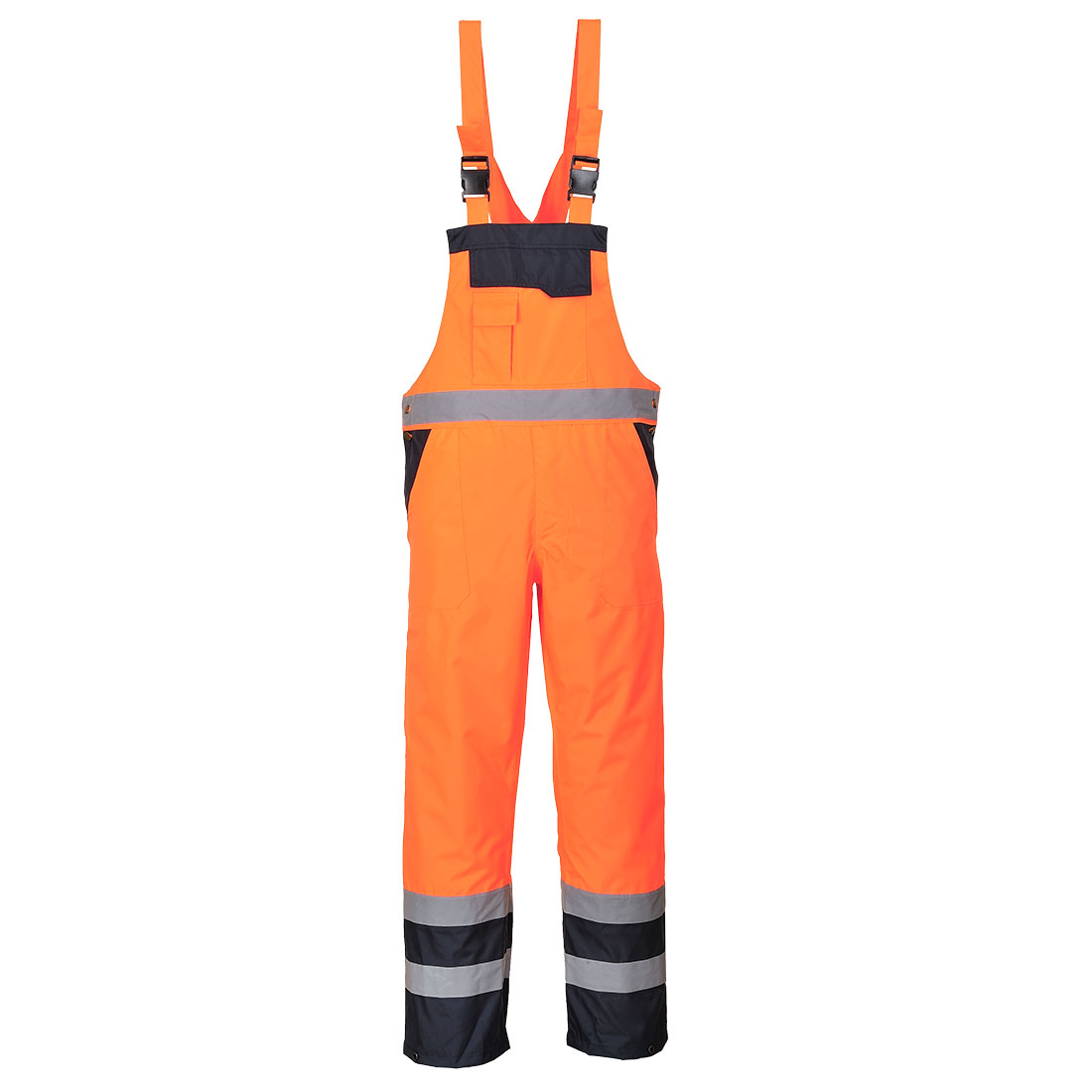 Portwest S489 Hi-Vis Contrast Winter Bib and Brace