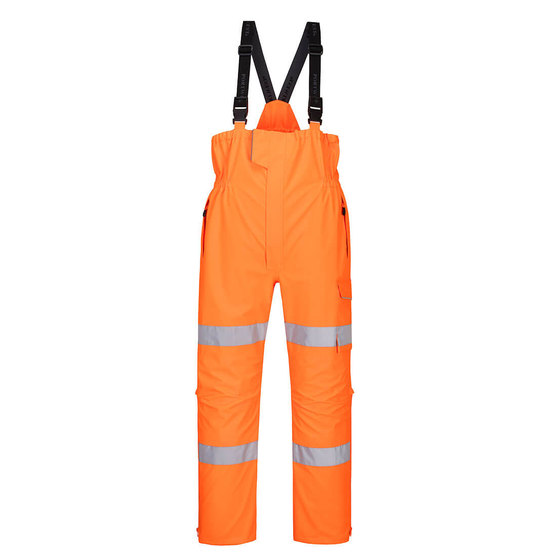 Portwest S594 Hi-Vis Extreme Regenbroek met Brace