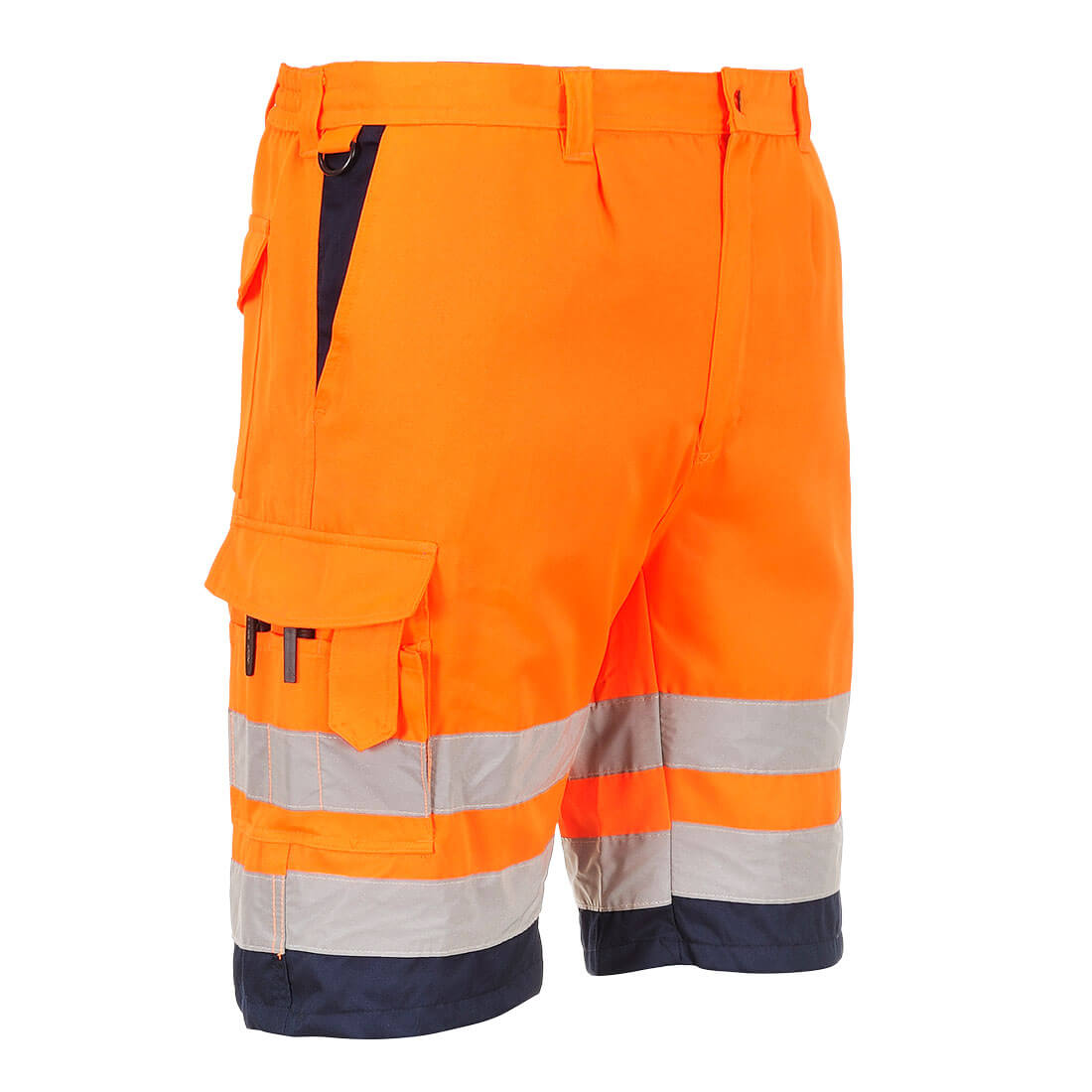 Portwest L043 Hi-Vis lichtgewicht shorts van polykatoen