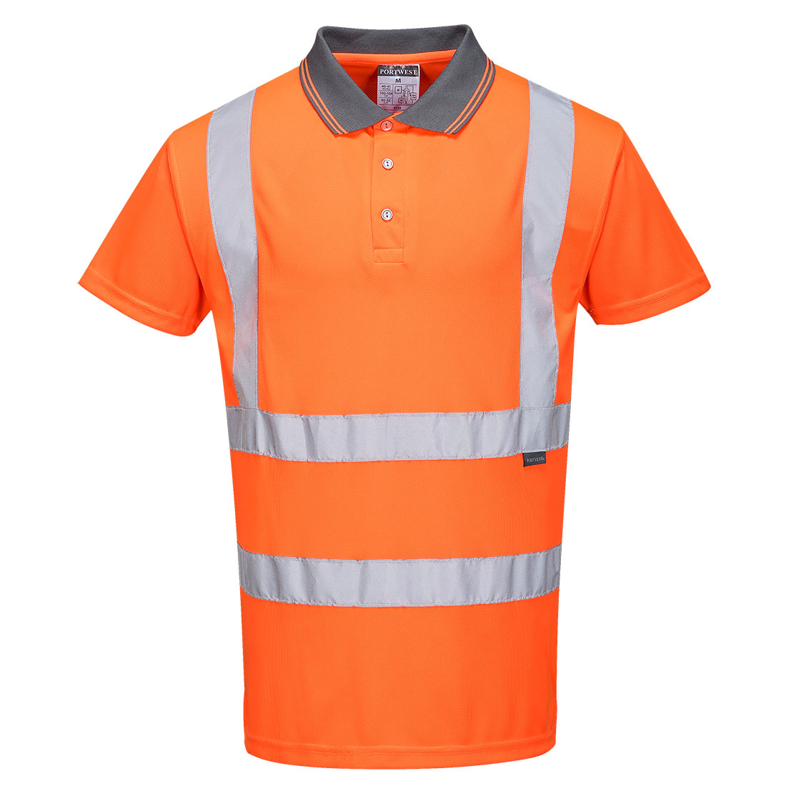 Portwest RT22 Hi-Vis poloshirt met korte mouwen