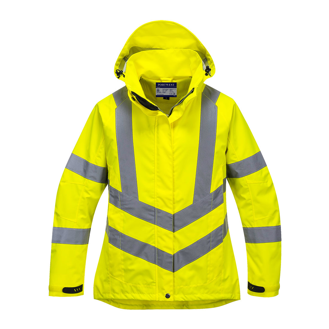Portwest LW70 Ademende regenjas voor dames met reflecterende details