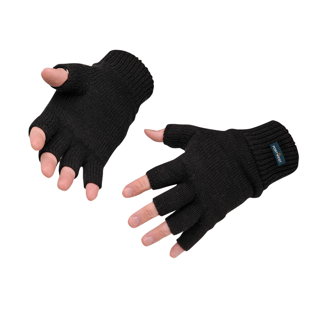 Portwest GL14 Geïsoleerde vingerloze gebreide handschoen