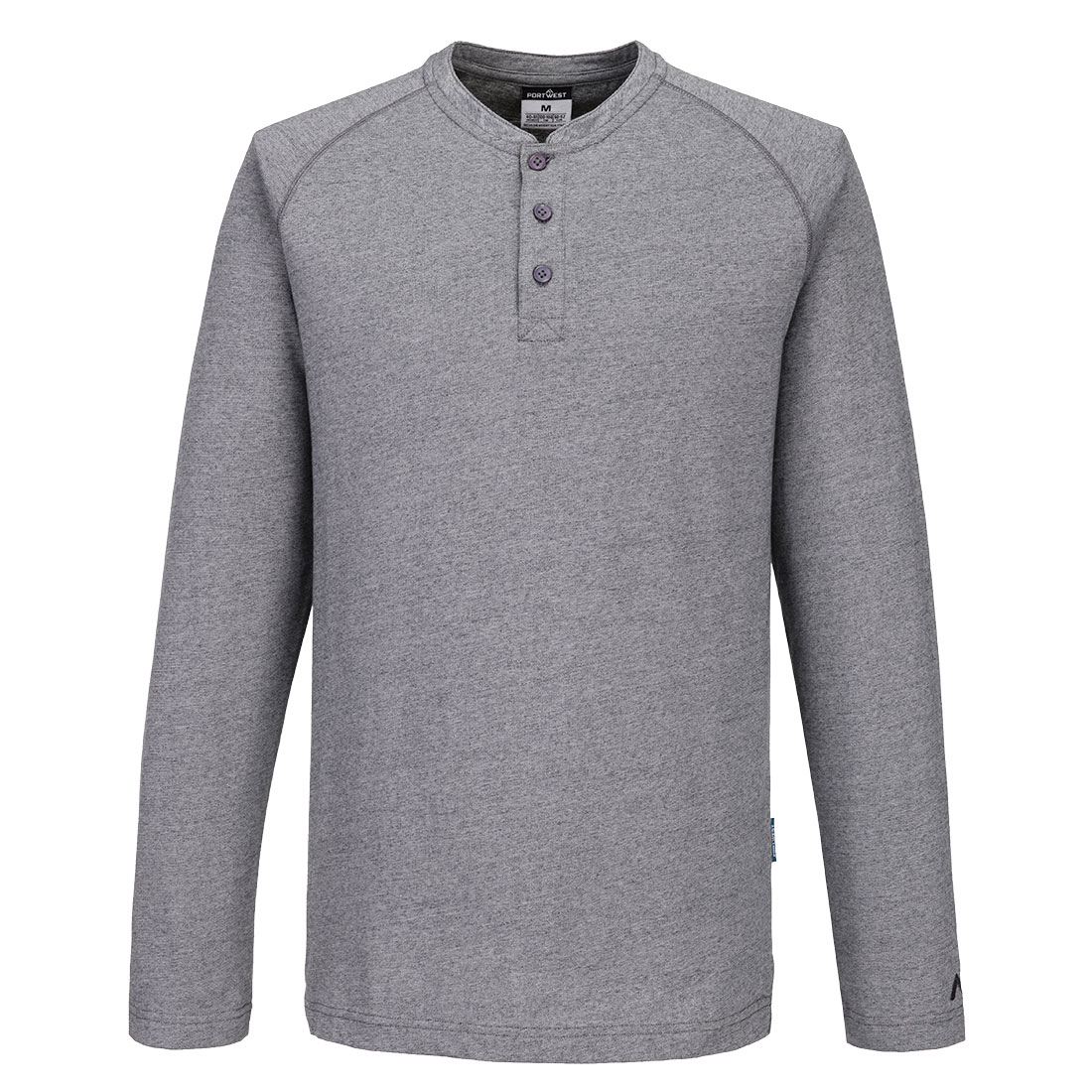 Portwest KA370 KA3 Henley T-shirt met lange mouwen