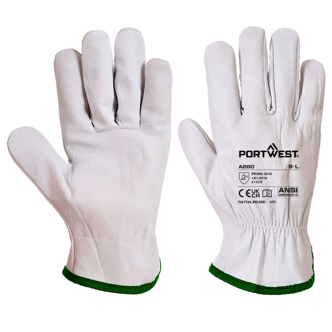 Portwest A260 Leren Driver 115 geitenleren handschoen