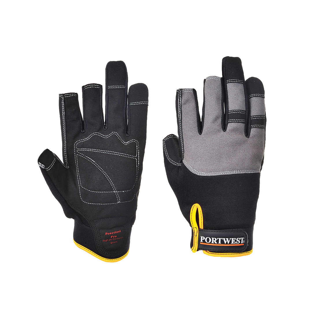Portwest A740 Mechanic 250 Vingerloze Handschoen