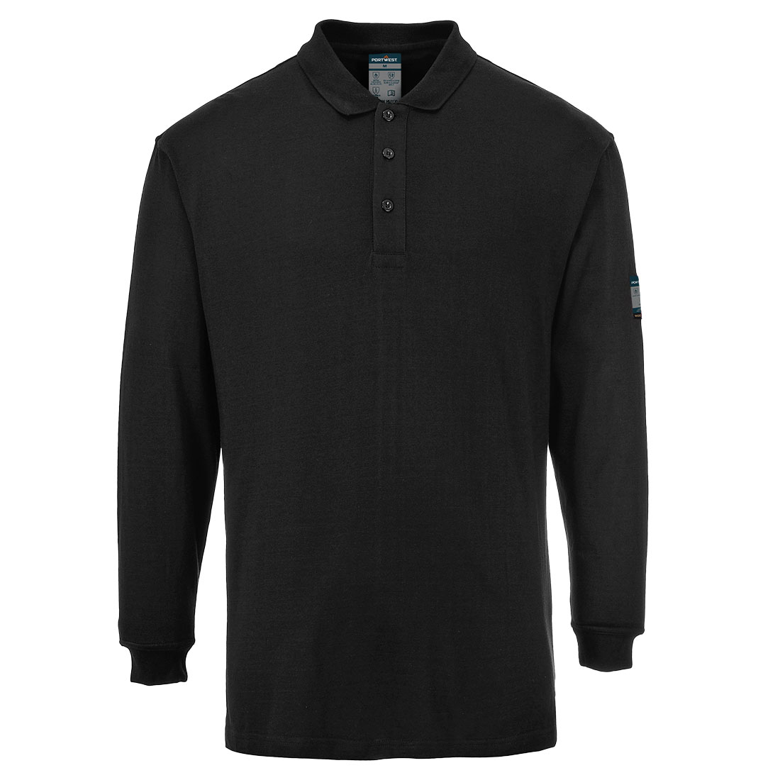 Portwest FR10 Modaflame gebreide FR polo met lange mouwen