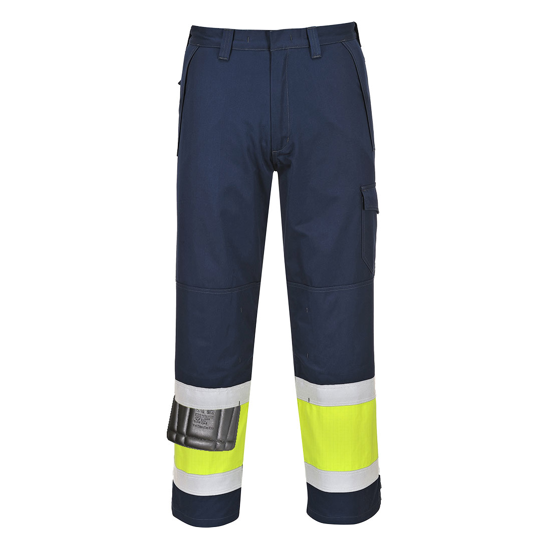 Portwest MV26 Modaflame Werk Hi-Vis Klasse 1 Multi-Norm FR-broek