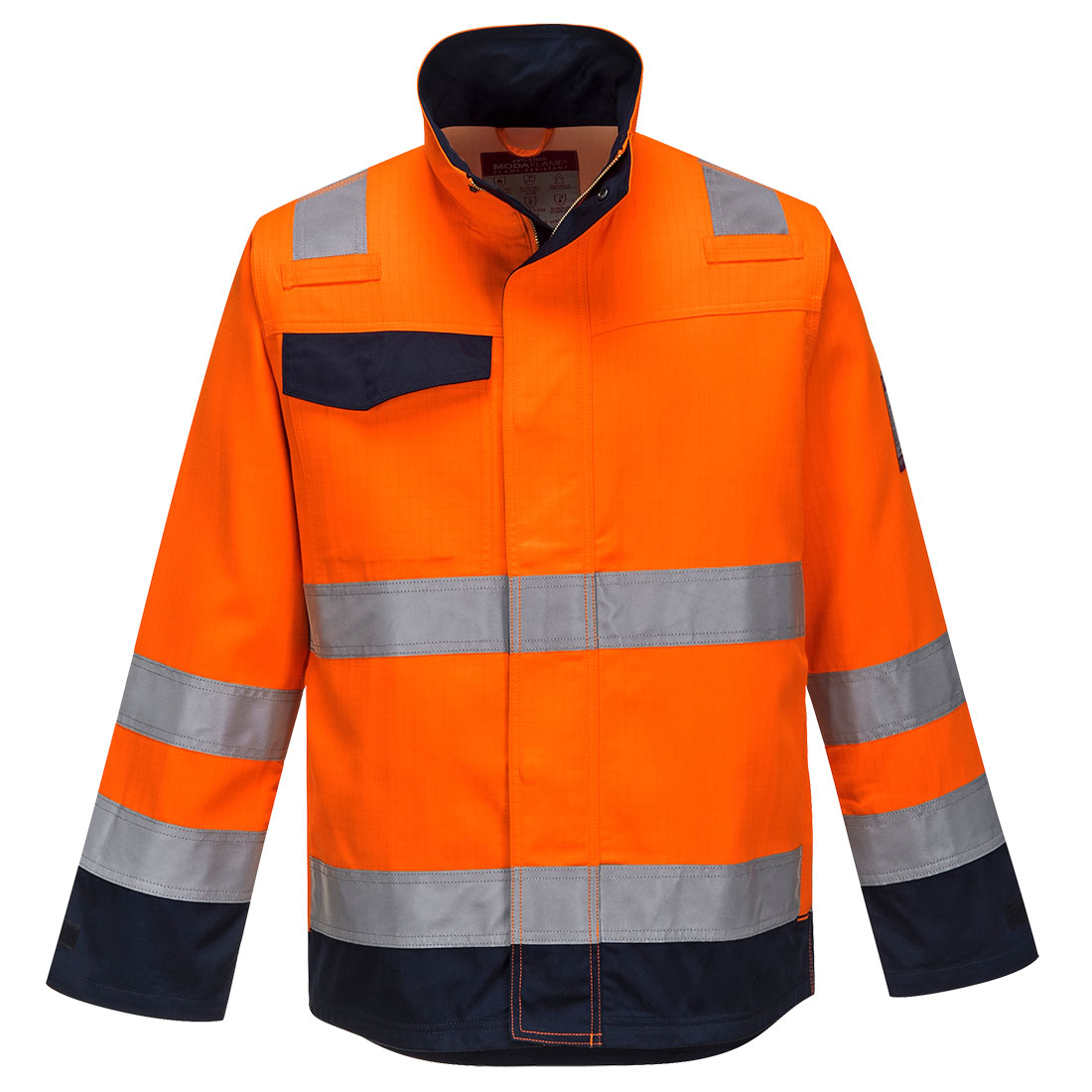 Portwest MV35 Modaflame Work HVO Multi-Norm contrast FR-jas