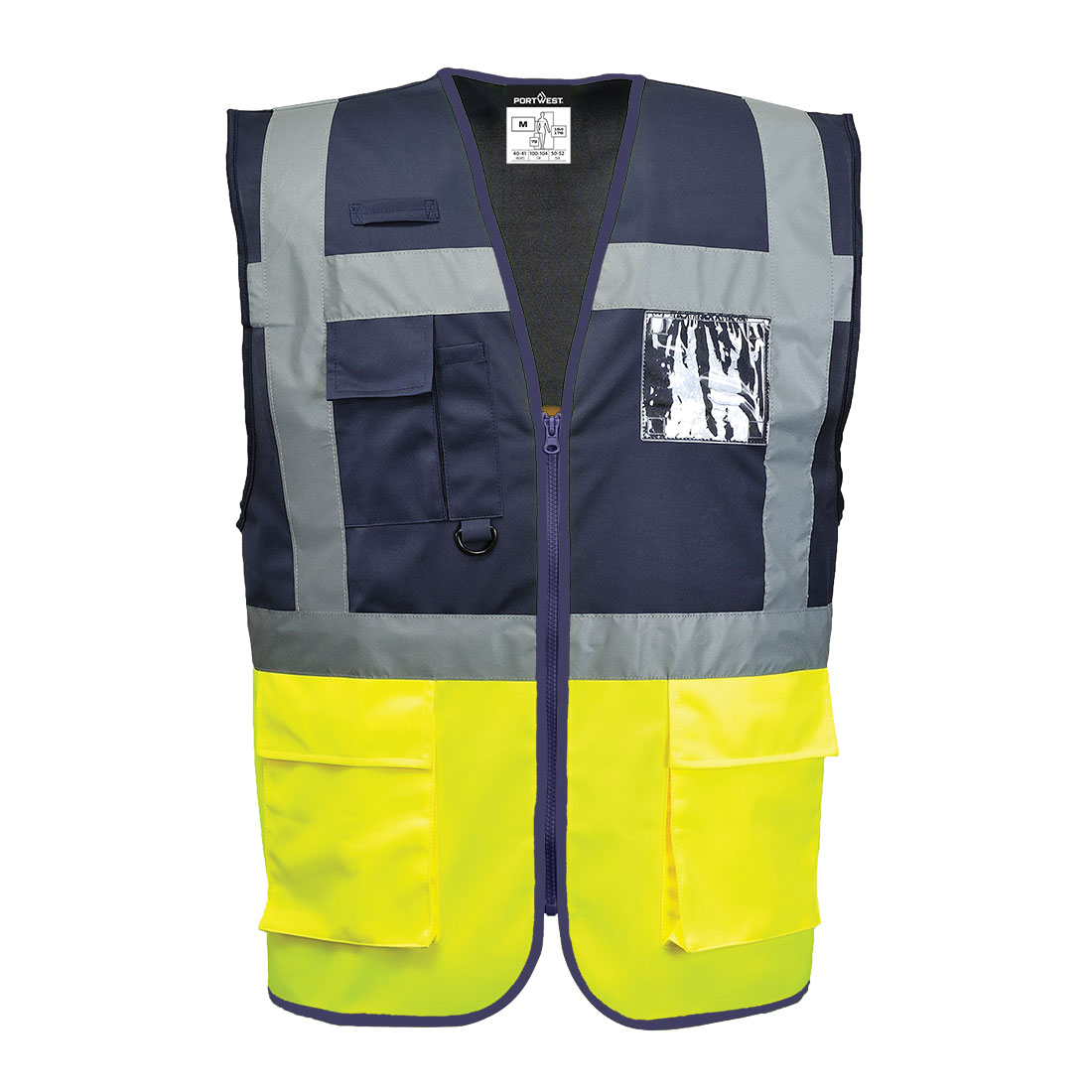 Portwest C276 Parijs Hi-Vis Contrast Executive Vest