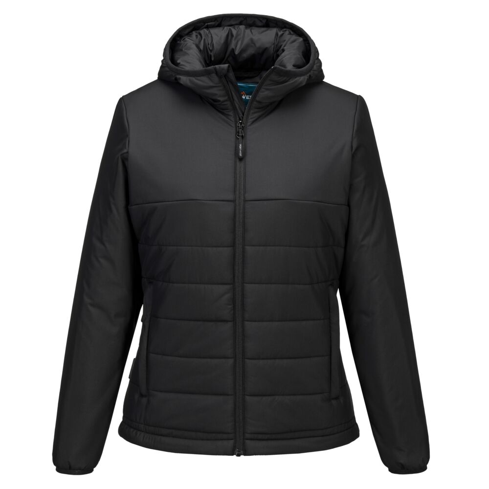 Portwest S613 Professionele, geïsoleerde damesjas met capuchon en schotten