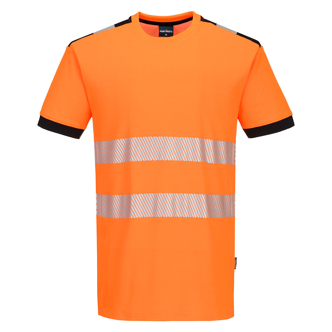 Portwest PW318 PW3 Hi-Vis katoenen comfort T-shirt met korte mouwen