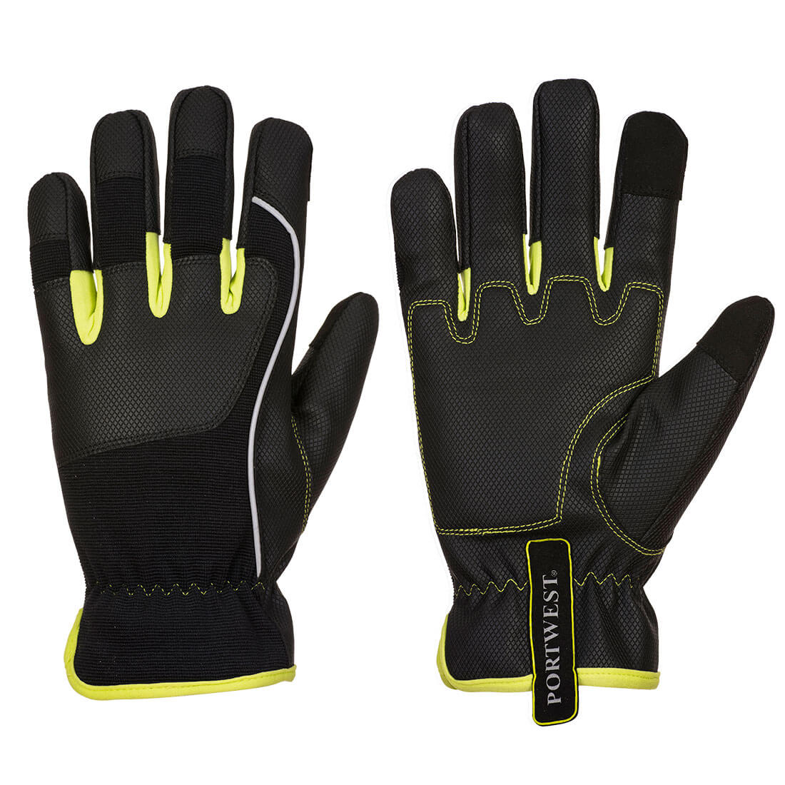 Portwest A771 PW3 Mechanic 540 PU Versterkte Handpalm Handschoen