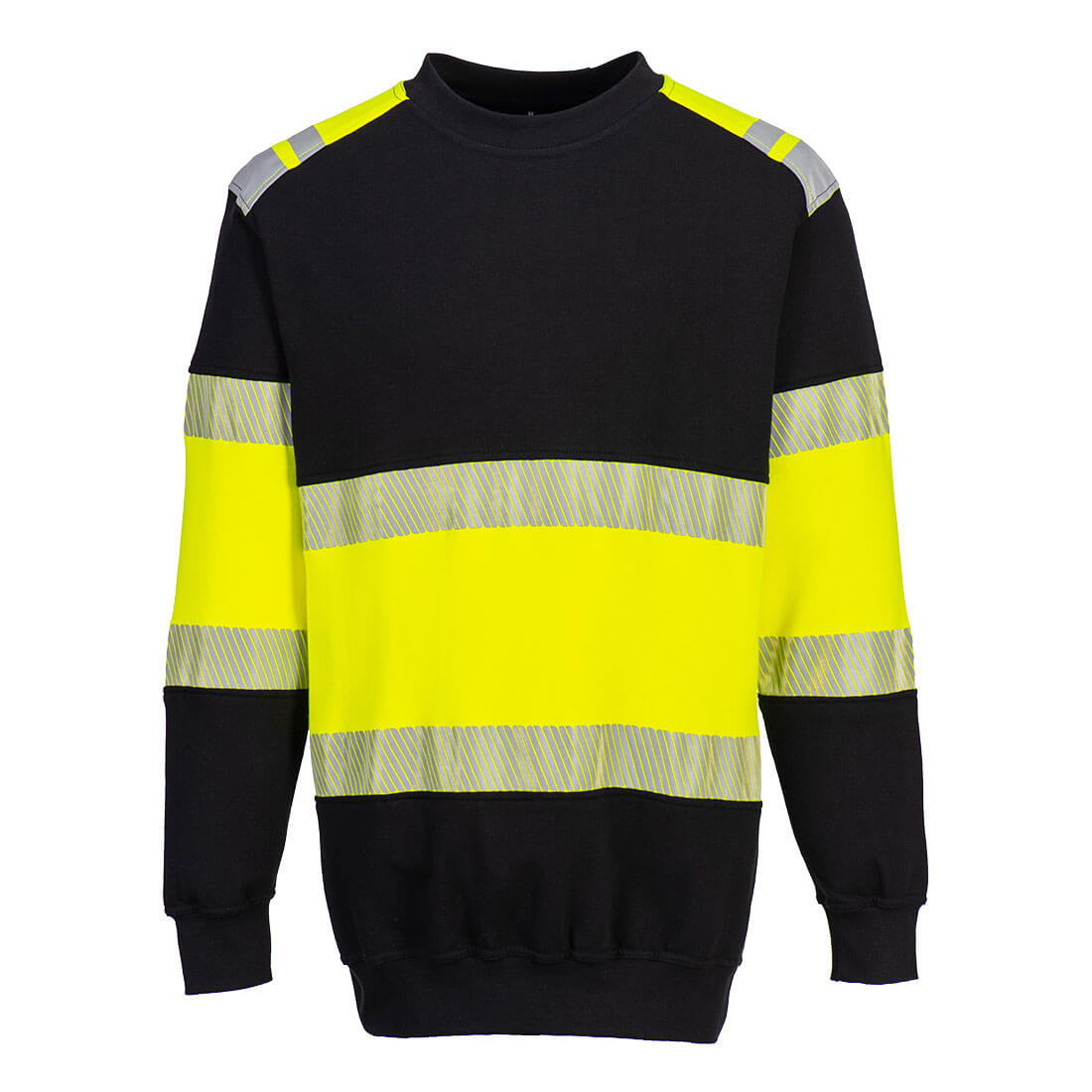 Portwest FR716 PW3 Modaflame gebreid Hi-Vis klasse 1 FR-sweatshirt