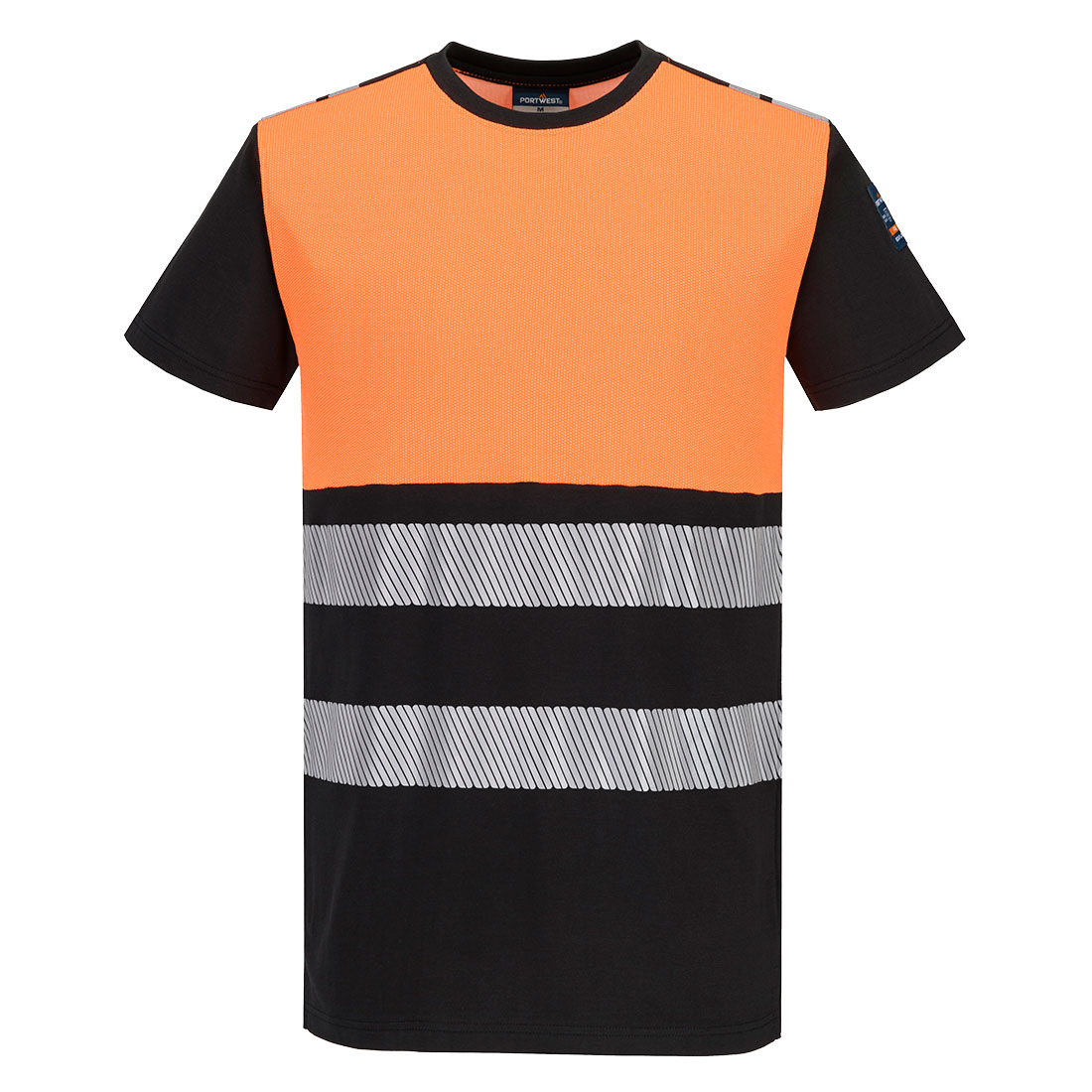 Portwest FR776 PW3 Modaflame gebreid HVO Klasse 1 FR T-shirt met korte mouwen