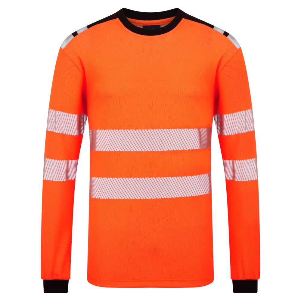 Portwest FR736 PW3 Modaflame gebreid HVO FR T-shirt met lange mouwen