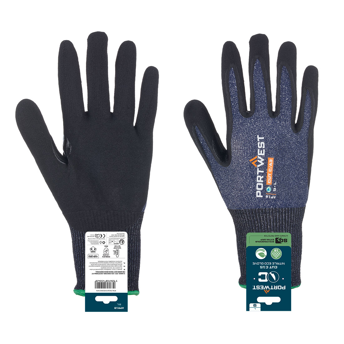 Portwest 46.130€ SG Cut C15 nitrilhandschoen (detailhandel)