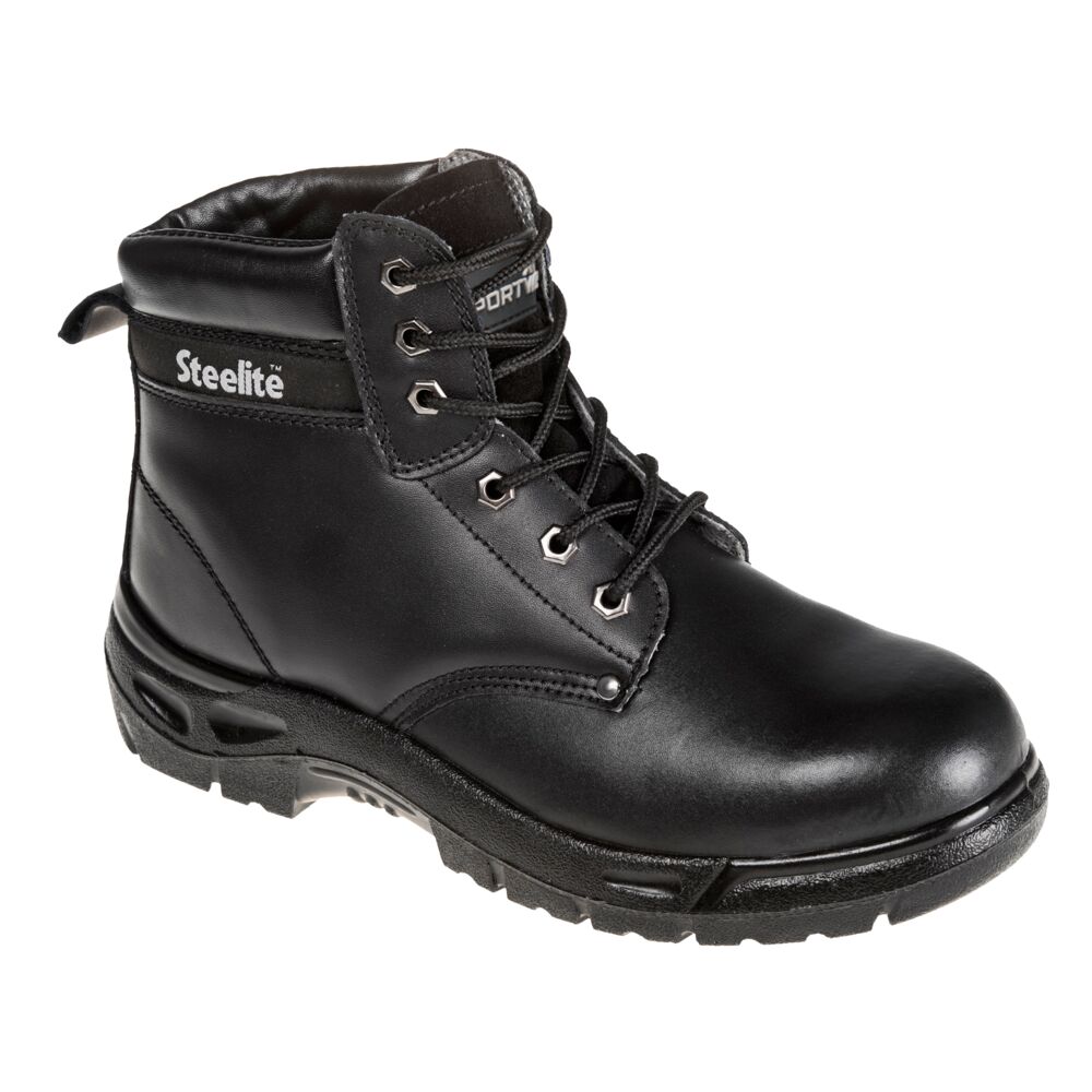 Portwest FW03 Steel Action leren enkellaars S3 SR
