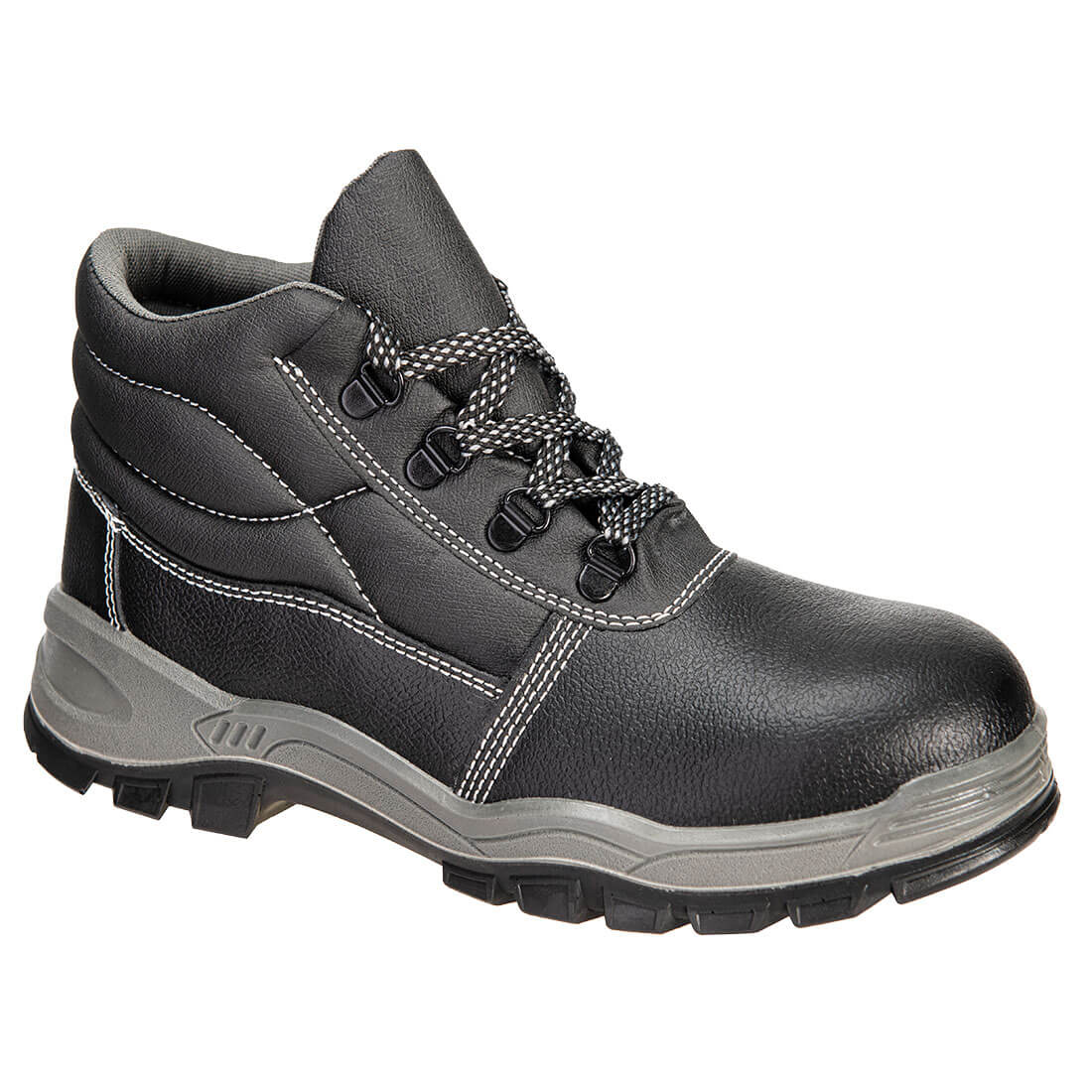 Portwest FW23 Steel Action leren halfhoge laars S3 SR FO