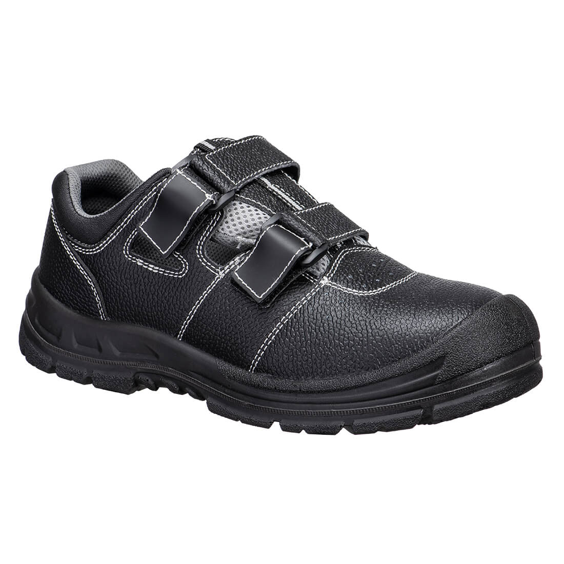 Portwest FS70 Steel Action leren sandaal S1P SR FO