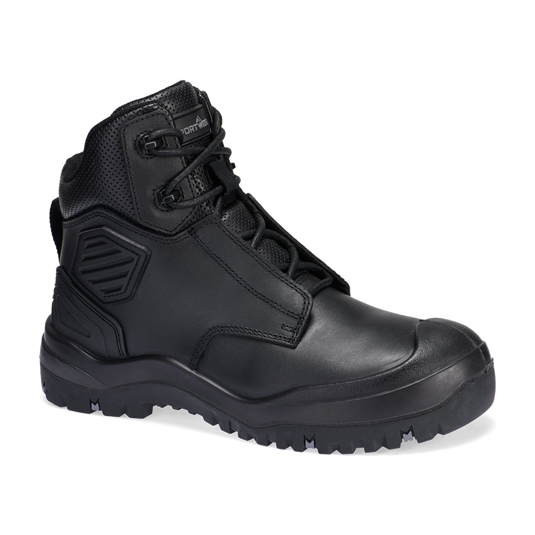 Portwest FT30 Stalen leren enkellaars S3 SC HRO HI CI LG SR FO