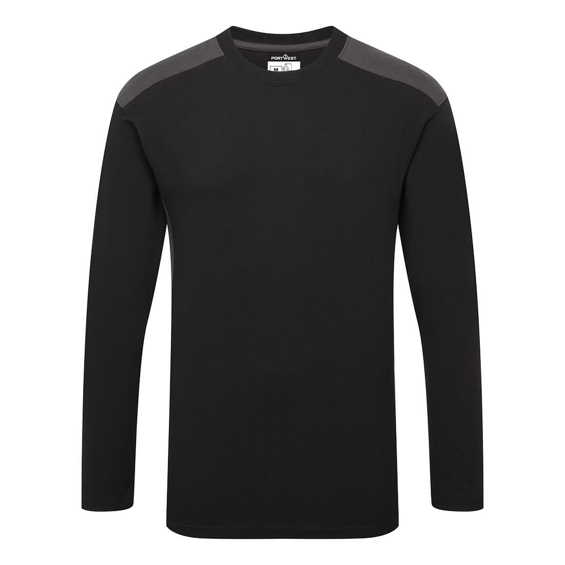 Portwest W1664 Tweekleurig T-shirt met lange mouwen