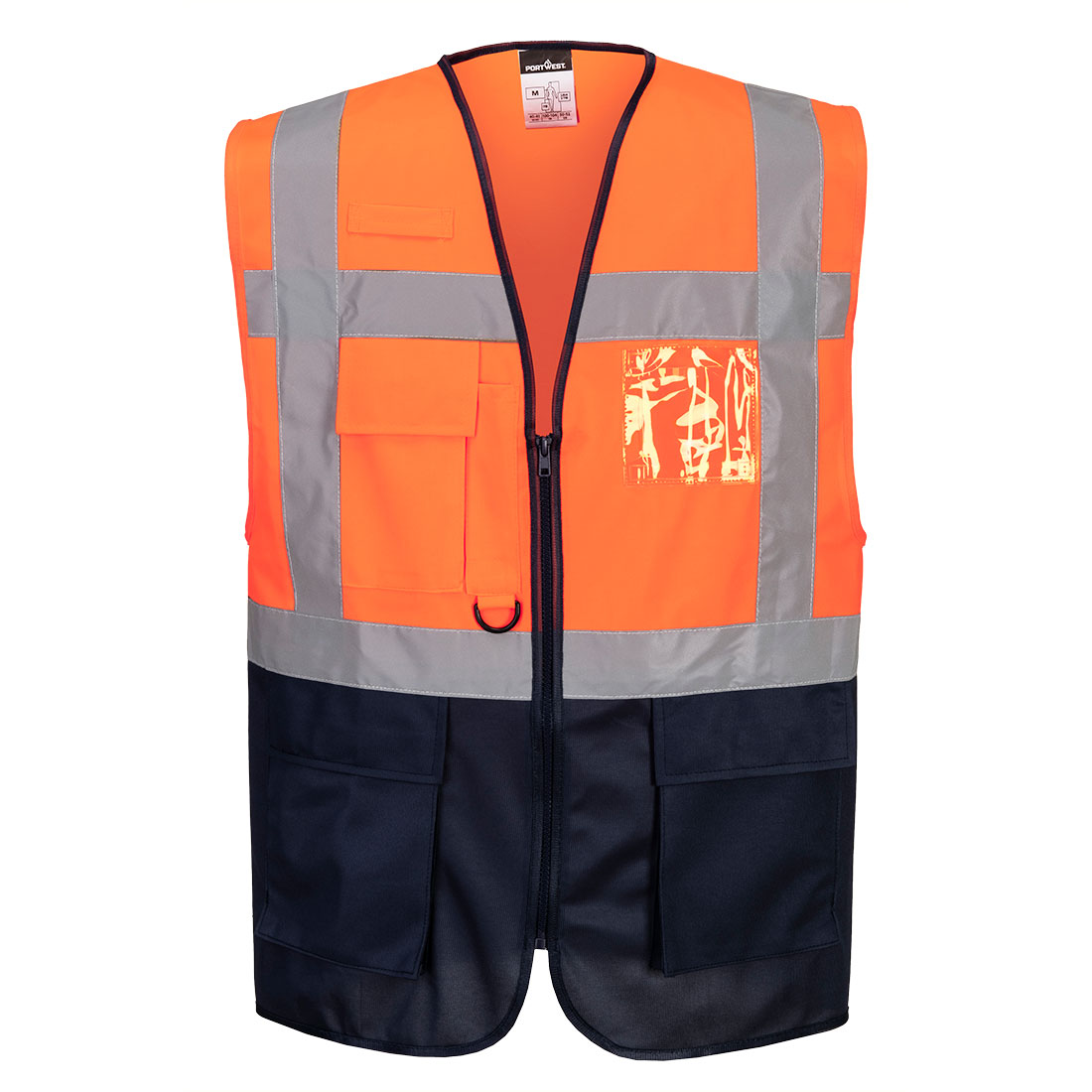 Portwest C476 Warschau Hi-Vis Contrast Executive Vest