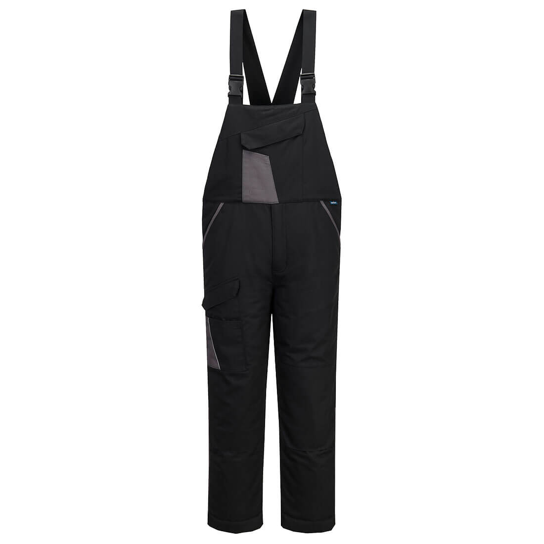 Portwest CD117 WX1 Tweekleurige geïsoleerde katoenen tuinbroek met bretels