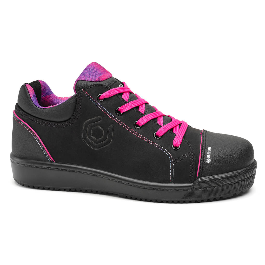 Base B0240B Margot Shoe S3 SRC Black/Fuchsia