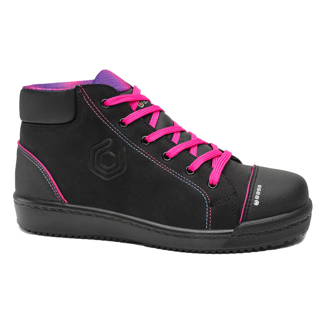 Base B0241B Margot Top S3 SRC Black/Fuchsia