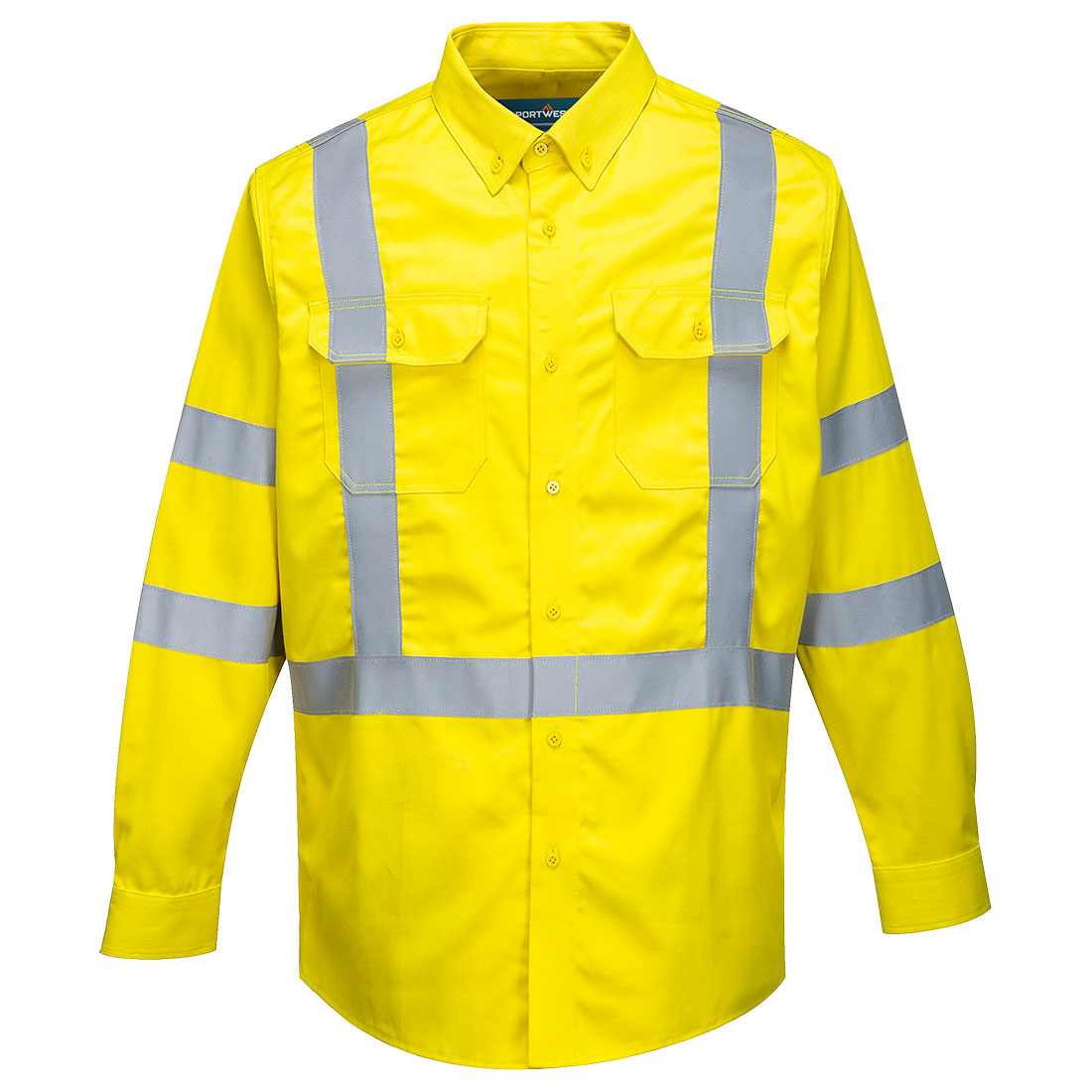 Portwest FR95 Bizflame 88/12 Hi-Vis FR-shirt