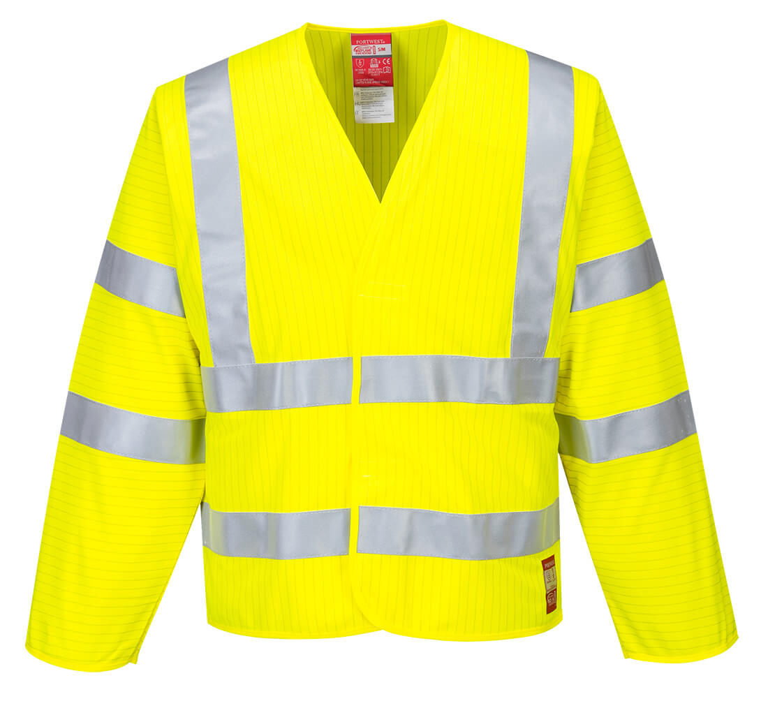 Portwest FR85 Bizflame Hi-Vis FR Vest met lange mouwen