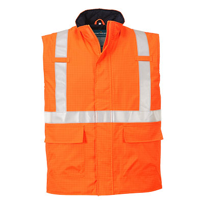 Portwest S776 Bizflame Rain Hi-Vis FR-bodywarmer