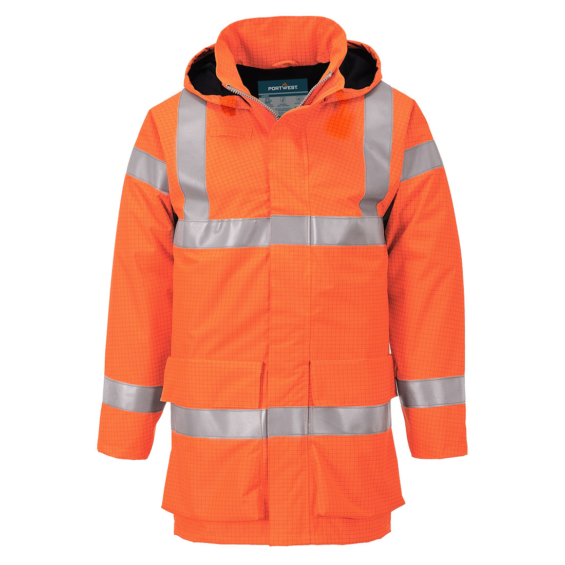 Portwest S774 Bizflame regenjas met hoge zichtbaarheid en FR-coating