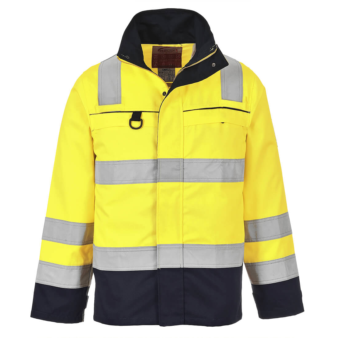 Portwest FR61 Bizflame Werk Hi-Vis Multi-Norm Contrast FR Jas