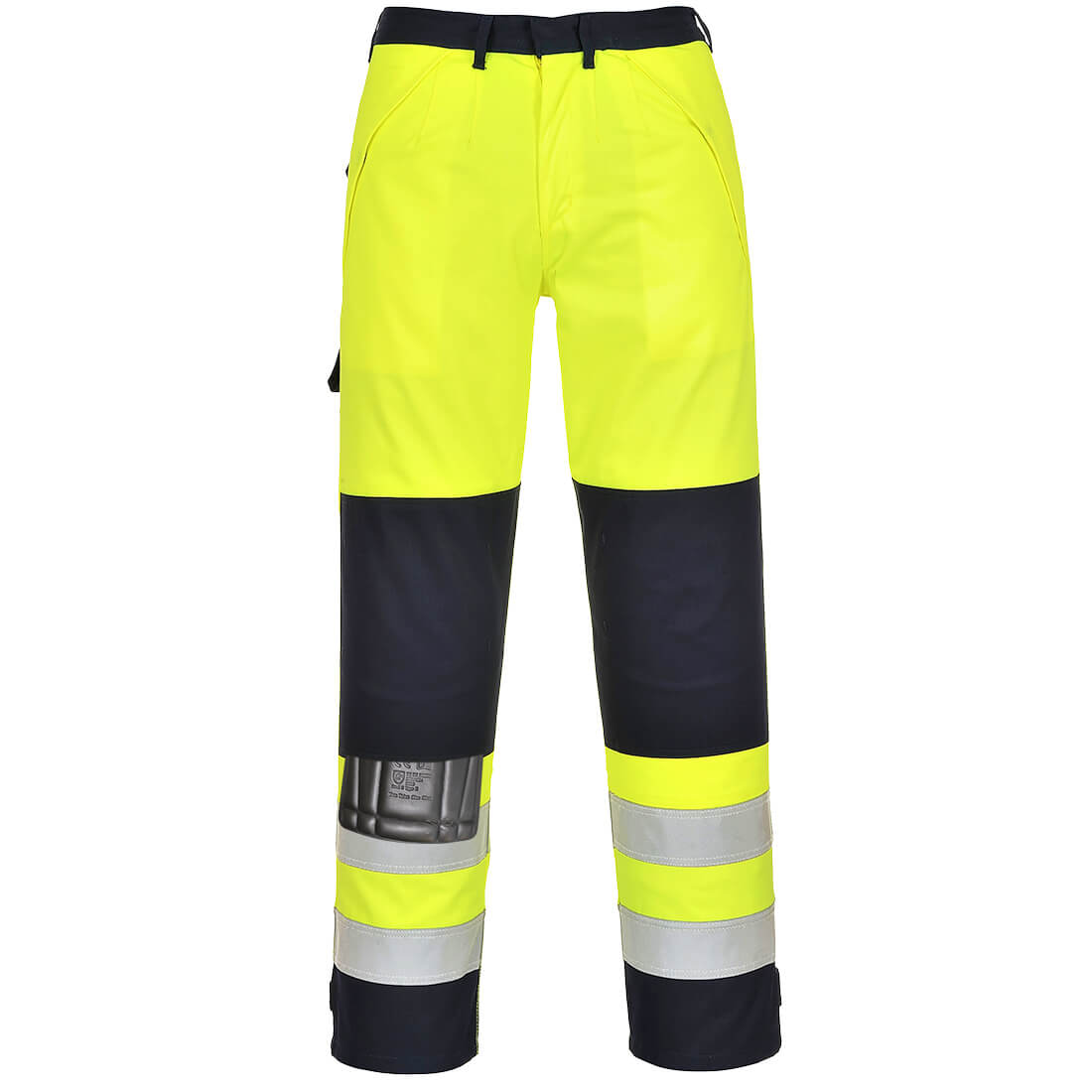 Portwest FR62 Bizflame Werk Hi-Vis Multi-Norm Contrast FR Broek