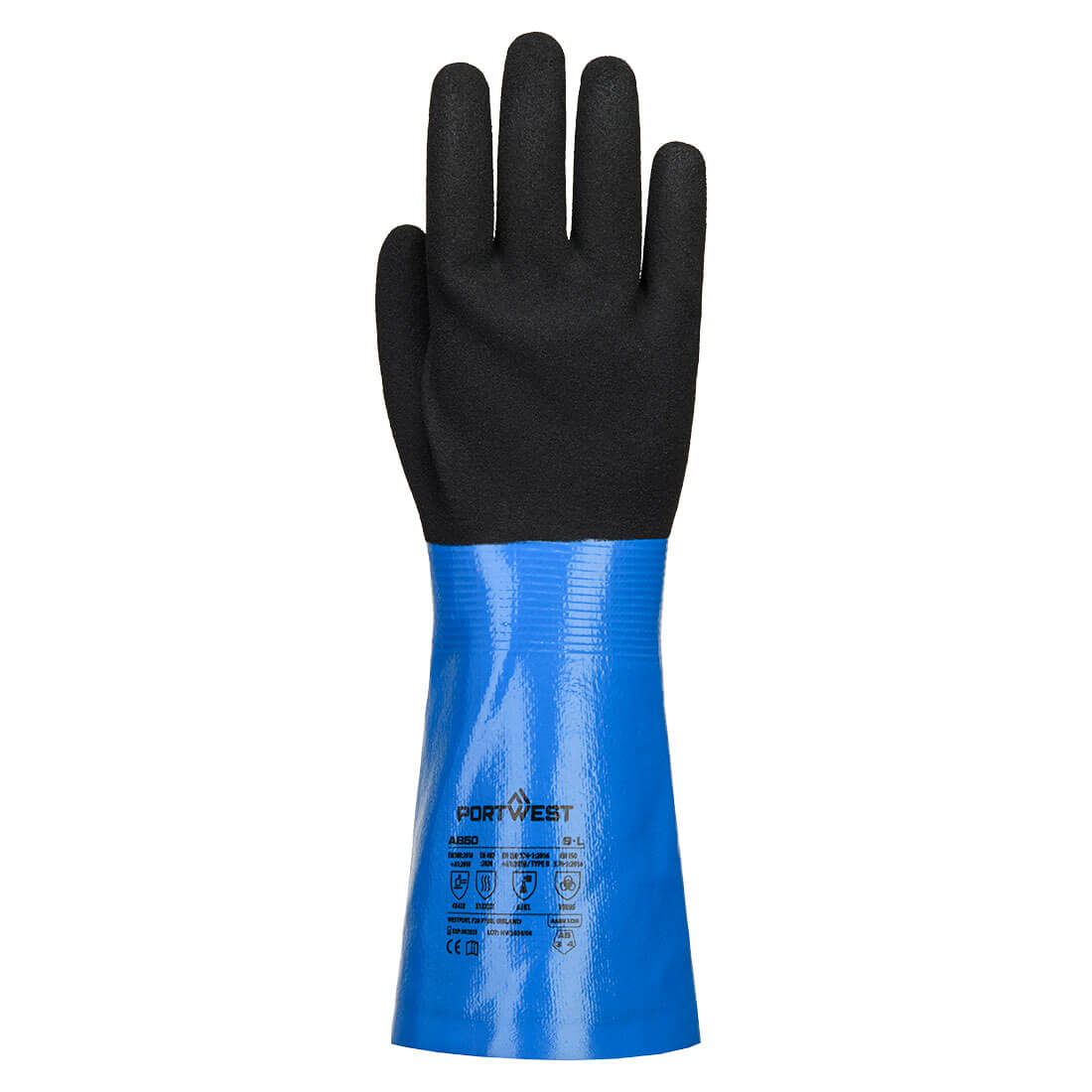 Portwest A850 Chem Cut D 350 Nitril Sandy Gauntlet
