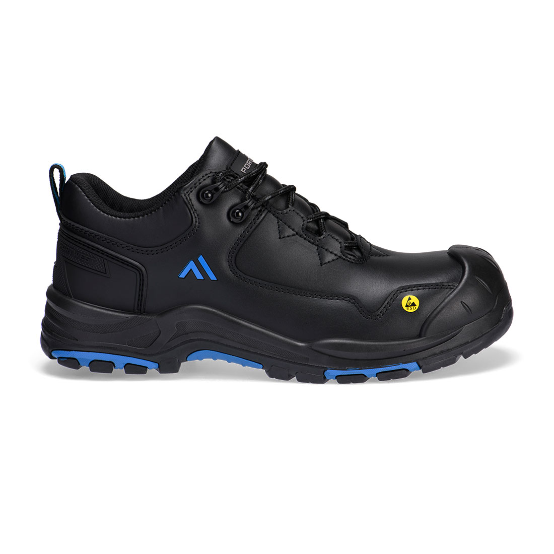 Portwest FC19 Composite Action Leather Low Shoe S3S ESD HRO SR SC FO