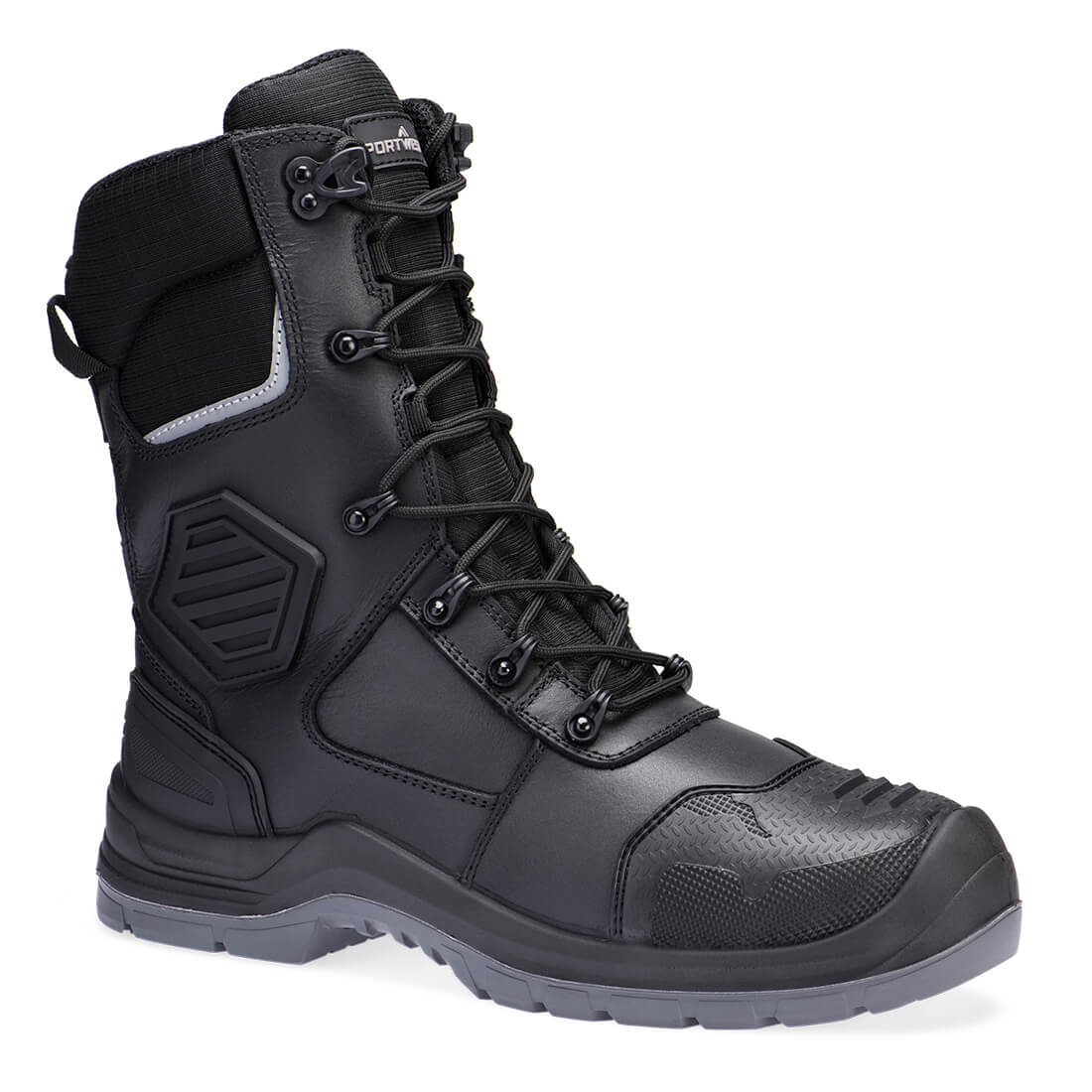 Portwest FD26 Composiet lederen hoge laars S7L HRO M CI LG SC AN SR FO