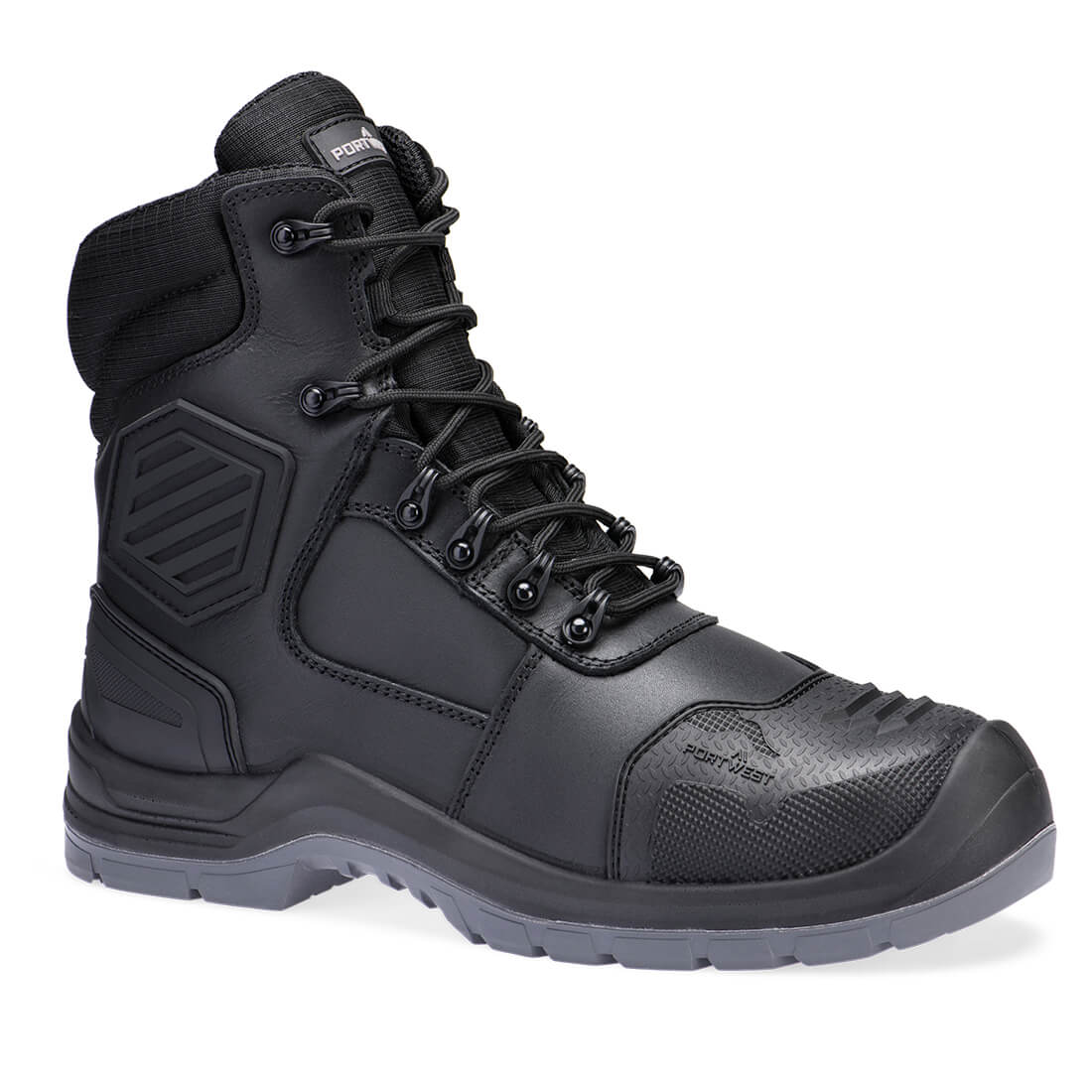 Portwest FD25 Composiet lederen halfhoge laars S7L HRO M CI LG SC AN SR FO